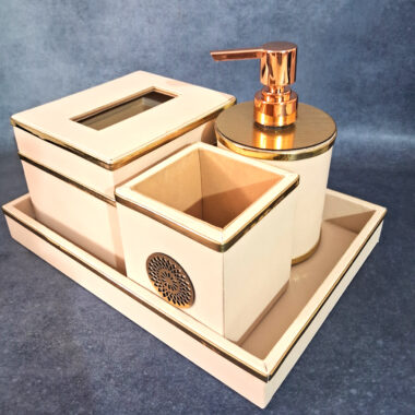 Waterproof Leather Bathroom/Toilet Organizer