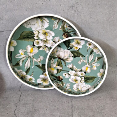 Handicraft Round Wooden Trays