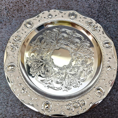 Multipurpose Handcrafted White Metal German Silver Plate